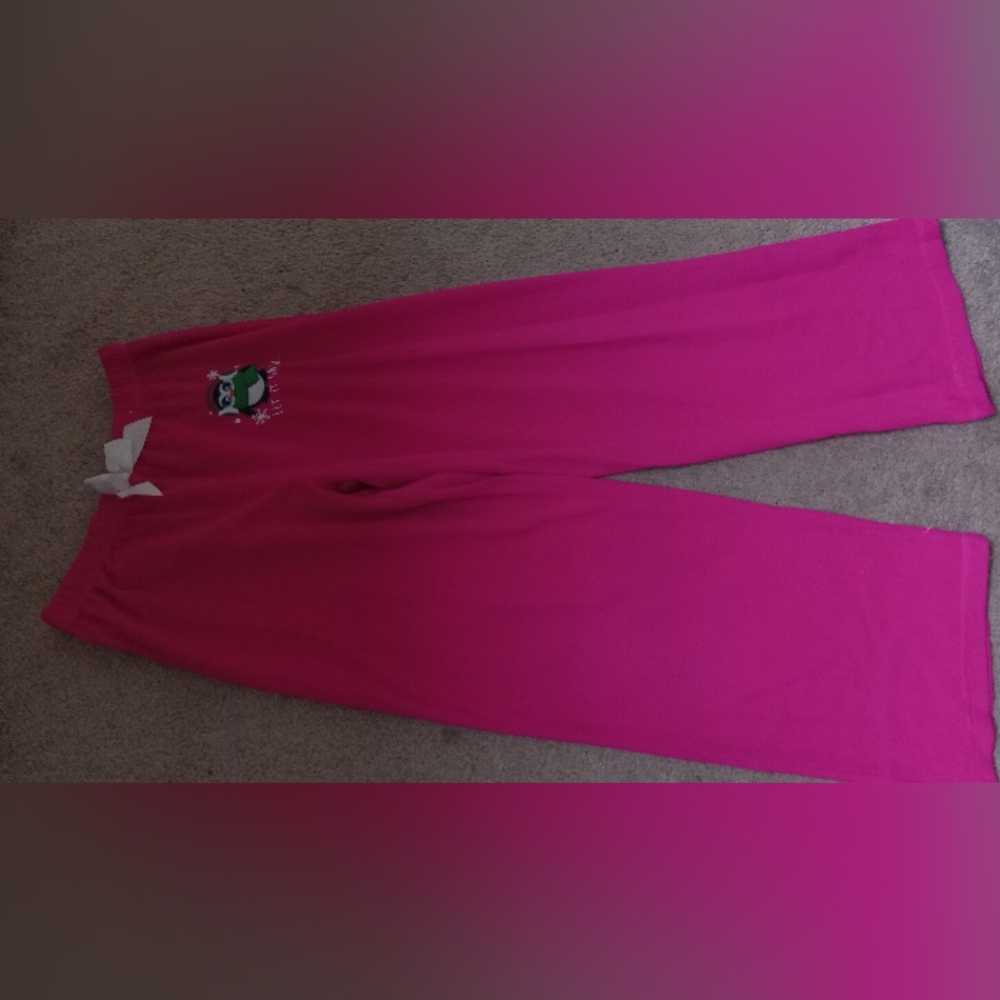 Girls hot pinksoft pajama pants